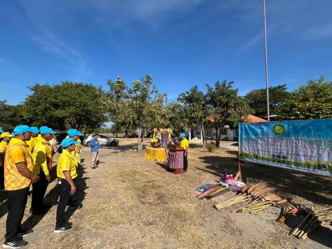 กิจกรรมโครงการรวมพลังจิตอาสา Big Cleaning Day ใส่ใจสิ่งแวดล้อม สร้างสภาพแวดล้อมที่ดีให้กับชุมชน ประจำปี 2568