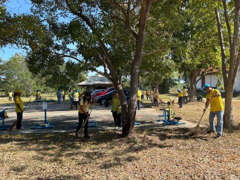 กิจกรรมโครงการรวมพลังจิตอาสา Big Cleaning Day ใส่ใจสิ่งแวดล้อม สร้างสภาพแวดล้อมที่ดีให้กับชุมชน ประจำปี 2568