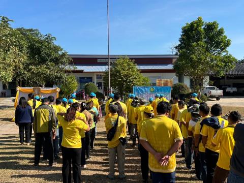 กิจกรรมโครงการรวมพลังจิตอาสา Big Cleaning Day ใส่ใจสิ่งแวดล้อม สร้างสภาพแวดล้อมที่ดีให้กับชุมชน ประจำปี 2568