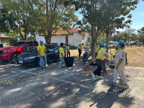 กิจกรรมโครงการรวมพลังจิตอาสา Big Cleaning Day ใส่ใจสิ่งแวดล้อม สร้างสภาพแวดล้อมที่ดีให้กับชุมชน ประจำปี 2568