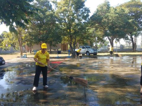 กิจกรรมโครงการรวมพลังจิตอาสา Big Cleaning Day ใส่ใจสิ่งแวดล้อม สร้างสภาพแวดล้อมที่ดีให้กับชุมชน ประจำปี 2568