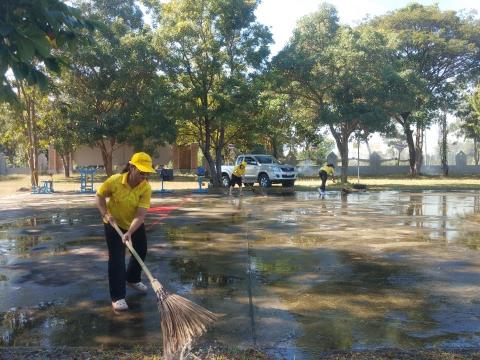 กิจกรรมโครงการรวมพลังจิตอาสา Big Cleaning Day ใส่ใจสิ่งแวดล้อม สร้างสภาพแวดล้อมที่ดีให้กับชุมชน ประจำปี 2568