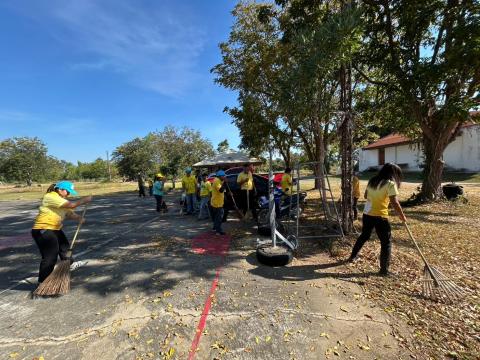 กิจกรรมโครงการรวมพลังจิตอาสา Big Cleaning Day ใส่ใจสิ่งแวดล้อม สร้างสภาพแวดล้อมที่ดีให้กับชุมชน ประจำปี 2568