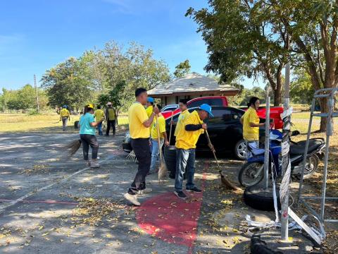 กิจกรรมโครงการรวมพลังจิตอาสา Big Cleaning Day ใส่ใจสิ่งแวดล้อม สร้างสภาพแวดล้อมที่ดีให้กับชุมชน ประจำปี 2568
