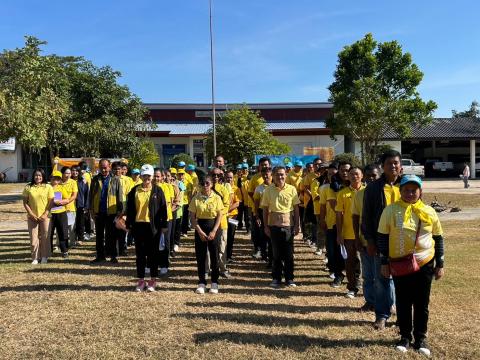 กิจกรรมโครงการรวมพลังจิตอาสา Big Cleaning Day ใส่ใจสิ่งแวดล้อม สร้างสภาพแวดล้อมที่ดีให้กับชุมชน ประจำปี 2568