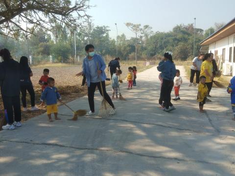 กิจกรรมจิตอาสา ทำความดีด้วยหัวใจ ประจำเดือนมกราคม พ.ศ. 2568