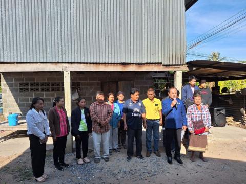 โครงการก่อสร้าง ปรับปรุง ซ่อมแซมที่อยู่อาศัยให้กับประชาชนผู้ด้อยโอกาสและผู้ยากไร้ ประจำปี 2568