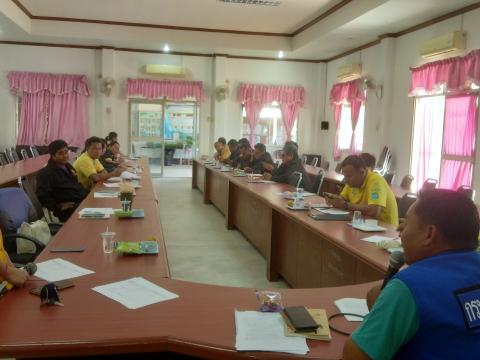 การทบทวนการจัดทำแผนชุมชนตำบลบ้านยาง