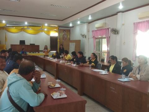 การทบทวนการจัดทำแผนชุมชนตำบลบ้านยาง