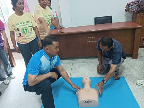 โครงการพัฒนาศักยภาพชุดปฏิบัติการกู้ชีพ ประจำปี 2567