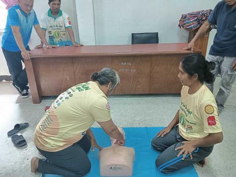 โครงการพัฒนาศักยภาพชุดปฏิบัติการกู้ชีพ ประจำปี 2567