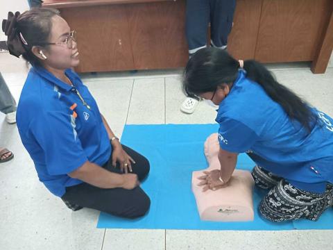 โครงการพัฒนาศักยภาพชุดปฏิบัติการกู้ชีพ ประจำปี 2567