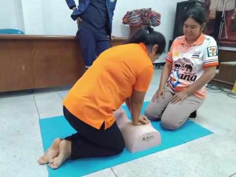 โครงการพัฒนาศักยภาพชุดปฏิบัติการกู้ชีพ ประจำปี 2567