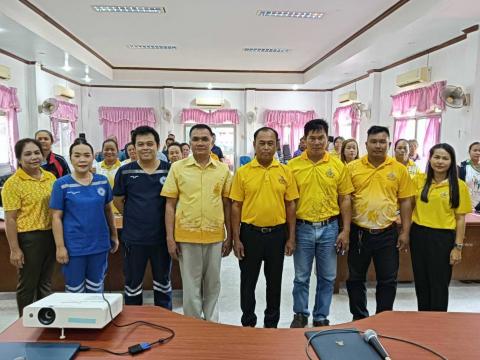 โครงการพัฒนาศักยภาพชุดปฏิบัติการกู้ชีพ ประจำปี 2567