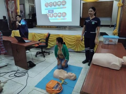 โครงการพัฒนาศักยภาพชุดปฏิบัติการกู้ชีพ ประจำปี 2567