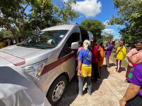 โครงการส่งเสริมการเรียนรู้ในเด็กปฐมวัยให้รู้วิชาการเอาตัวรอดเมื่อติดในรถยนต์