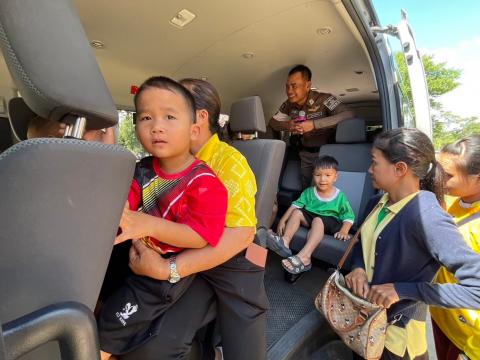 โครงการส่งเสริมการเรียนรู้ในเด็กปฐมวัยให้รู้วิชาการเอาตัวรอดเมื่อติดในรถยนต์