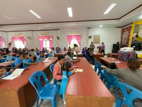 โครงการส่งเสริมการเรียนรู้ในเด็กปฐมวัยให้รู้วิชาการเอาตัวรอดเมื่อติดในรถยนต์