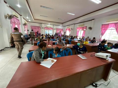 โครงการส่งเสริมการเรียนรู้ในเด็กปฐมวัยให้รู้วิชาการเอาตัวรอดเมื่อติดในรถยนต์