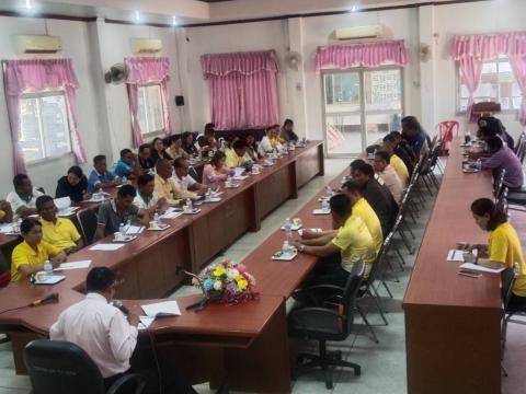 การประชุมประชาคมท้องถิ่นระดับตำบลเพื่อจัดทำร่างแผนพัฒนาท้องถิ่น (พ.ศ.2566 - 2570) เพิ่มเติมครั้งที่ 1/2568