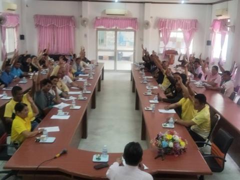 การประชุมประชาคมท้องถิ่นระดับตำบลเพื่อจัดทำร่างแผนพัฒนาท้องถิ่น (พ.ศ.2566 - 2570) เพิ่มเติมครั้งที่ 1/2568