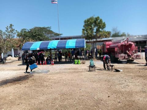 การอบรมให้ความรู้ในการป้องกันไฟป่าและฝุ่นละออง PM 2.5 ประจำปี 2568