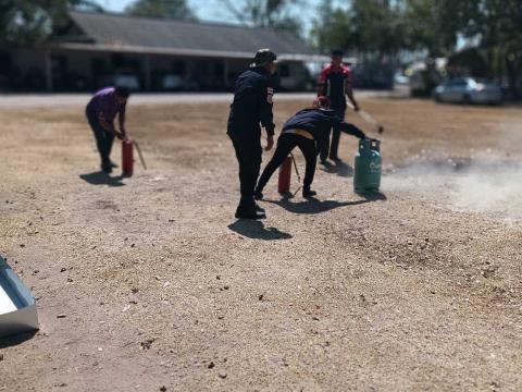 การอบรมให้ความรู้ในการป้องกันไฟป่าและฝุ่นละออง PM 2.5 ประจำปี 2568