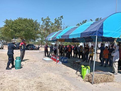 การอบรมให้ความรู้ในการป้องกันไฟป่าและฝุ่นละออง PM 2.5 ประจำปี 2568