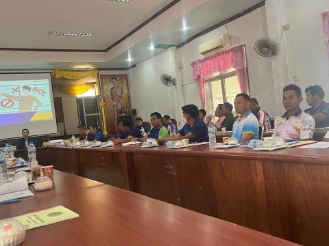 โครงการอบรมคุณธรรมจริยธรรมและการรักษาวินัย ประจำ 2568