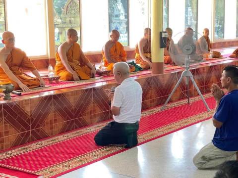 โครงการฟื้นฟูรวมพลังรักศรัทธา แก้ไขปัญหายาเสพติดแบบบูรณาการ อำเภอพุทไธสง จังหวัดบุรีรัมย์ ณ ศาลาการเปรียญวัดสระบัว ตำบลบ้านแวง อำเภอพุทไธสง จังหวัดบุรีรัมย์