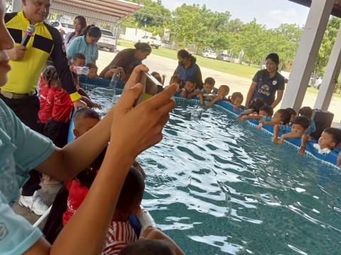 โครงการเด็กไทยปลอดภัยไม่จมน้ำ ประจำปีงบประมาณ 2568