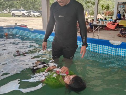 โครงการเด็กไทยปลอดภัยไม่จมน้ำ ประจำปีงบประมาณ 2568