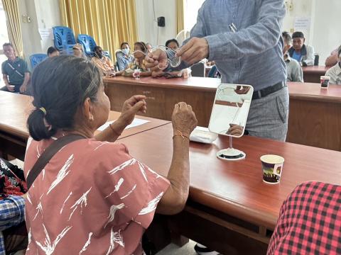 โครงการแว่นสายตาผู้สูงอายุในสมเด็จพระกนิษฐาธิราชเจ้ากรมสมเด็จพระเทพรัตนราชสุดาฯ สยามบรมราชกุมารี ประจำปีงบประมาณ 2568