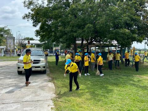 โครงการรวมพลังจิตอาสา BIG CLEANING DAY ใส่ใจสิ่งแวดล้อม สร้างสภาพแวดล้อมที่ดีให้กับชุมชน