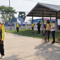 โครงการรวมพลังจิตอาสาฯ ทำความสะอาดบริเวณ อบต.และ ศพด.วัดจินดามณี เนื่องในวันท้องถิ่นไทย