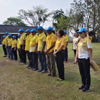 โครงการรวมพลังจิตอาสาฯ ทำความสะอาดบริเวณ อบต.และ ศพด.วัดจินดามณี เนื่องในวันท้องถิ่นไทย