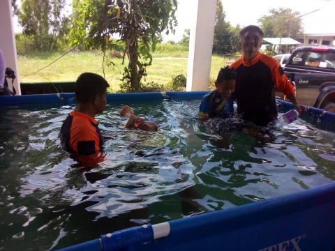 โครงการเด็กไทยปลอดภัยไม่จมน้ำ ประจำปีงบประมาณ 2563