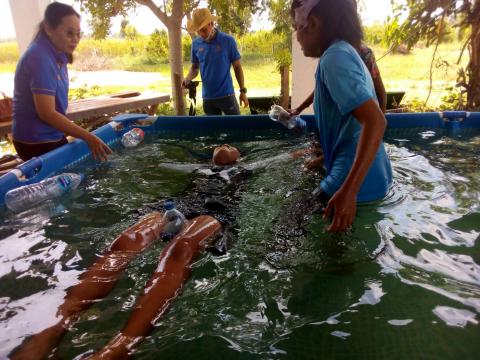 โครงการเด็กไทยปลอดภัยไม่จมน้ำ ประจำปีงบประมาณ 2563