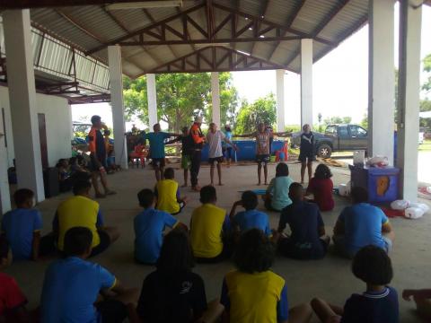 โครงการเด็กไทยปลอดภัยไม่จมน้ำ ประจำปีงบประมาณ 2563