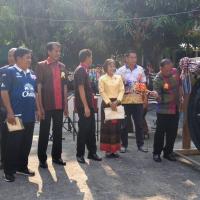 พิธีเปิดงานปิดทองบุญพระนอน บ้านเพียแก้ว