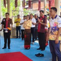 พิธีเปิดงานปิดทองบุญพระนอน บ้านเพียแก้ว