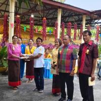 พิธีเปิดงานปิดทองบุญพระนอน บ้านเพียแก้ว