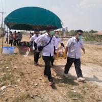 ร่วมซ้อมแผนรับอุบัติเหตุหมู่ ประจำปี 2569 เพื่อเตรียมความพร้อมรับอุบัติเหตุหมู่ในช่วงเทศกาลสงกรานต์ในการป้องกันและลดอุบัติเหตุทางถนน