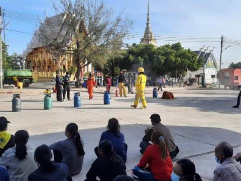 โครงฝึกอบรมชุดปฏิบัติการจิตอาสาภัยพิบัติ ประจำปี 2564