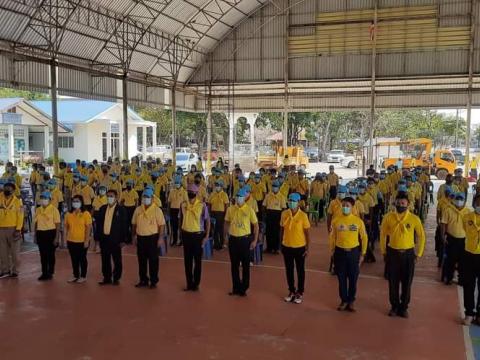 โครงฝึกอบรมชุดปฏิบัติการจิตอาสาภัยพิบัติ ประจำปี 2564