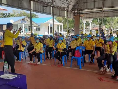 โครงฝึกอบรมชุดปฏิบัติการจิตอาสาภัยพิบัติ ประจำปี 2564