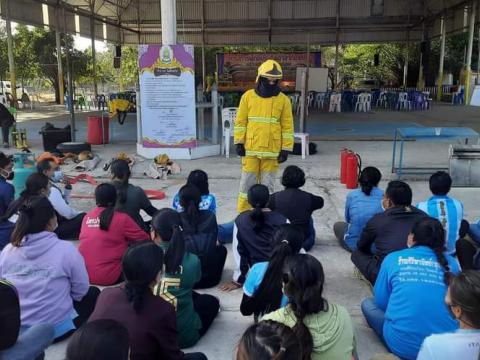โครงฝึกอบรมชุดปฏิบัติการจิตอาสาภัยพิบัติ ประจำปี 2564