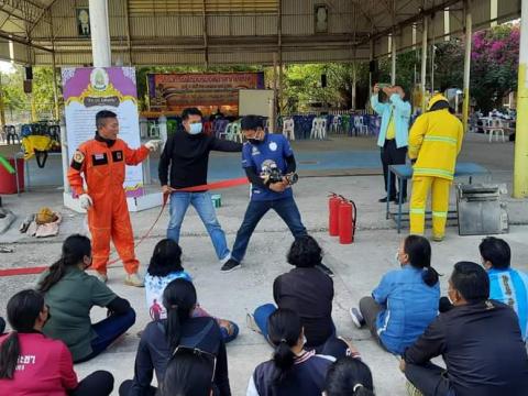 โครงฝึกอบรมชุดปฏิบัติการจิตอาสาภัยพิบัติ ประจำปี 2564