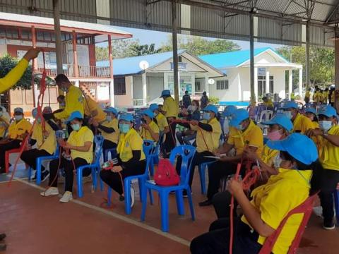 โครงฝึกอบรมชุดปฏิบัติการจิตอาสาภัยพิบัติ ประจำปี 2564