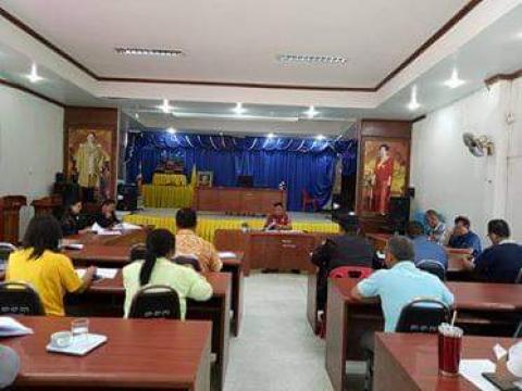 การประชุมคณะกรรมการติดตามประเมินผลแผนพัฒนาท้องถิ่น ประจำปี 2563ฯ